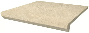 Клинкерная плитка Scandiano Beige Kapinos Stopnica Prosta B1a 30х33 Paradyz