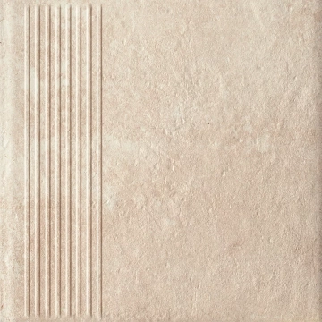 Клинкерная плитка Scandiano Beige Stopnica Prosta 8.5mm 30x30 Paradyz