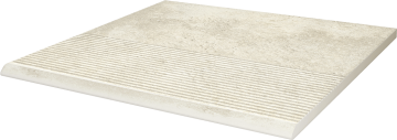 Клинкерная плитка Scandiano Beige Stopnica Prosta В1а 8.5mm 30x30 Paradyz