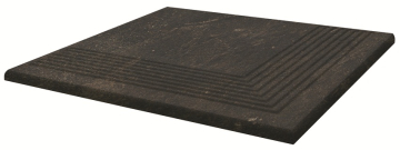 Клинкерная плитка Scandiano Brown Stopnica Narozna 30х30 Paradyz