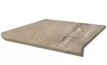 Клинкерная плитка Scandiano Ochra Kapinos Stopnica Prosta 29,5х32,8 Paradyz