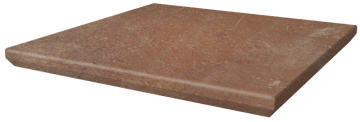 Клинкерная плитка Scandiano Rosso Kapinos Stopnica Narozna B1a 33x33 Paradyz