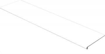 Клинкерная плитка Ступень фронтальная Evolution Stone White 120x33 Gresmanc