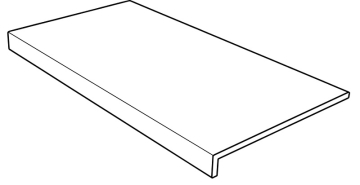 Клинкерная плитка Ступень фронтальная Petra Beige Anti-Slip Recto 30x60 Gres de Aragon