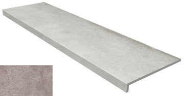 Клинкерная плитка Ступень фронтальная Urban Anti-Slip Rect. Grafito 31,5*119,7 Gres de Aragon