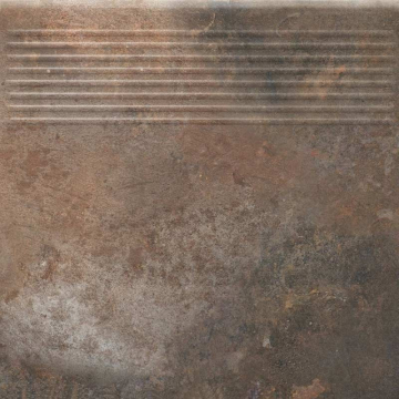 Клинкерная плитка Ступень Octane Ochre прямая 300x300x8.5 Paradyz
