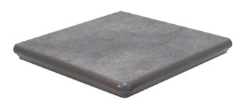 Клинкерная плитка Ступень угловая 119 Quarz Grau 32x32x9,5 Interbau