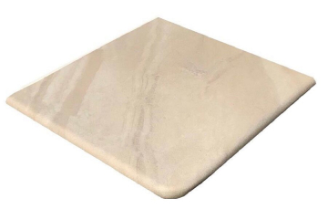Клинкерная плитка Ступень угловая Tibet Anti-Slip Beige 33*33 Gres de Aragon