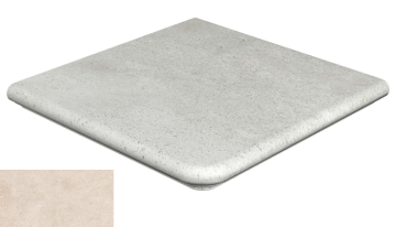 Клинкерная плитка Ступень угловая Urban Anti-Slip Rect. Beige 31,5*31,5 Gres de Aragon