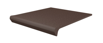 Клинкерная плитка Sundown Marrone Kapinos Stopnica Prosta 33x30 Paradyz