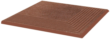 Клинкерная плитка Taurus Brown Stopnica Narozna 30x30х1,1 Paradyz