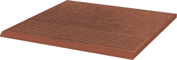 Клинкерная плитка Taurus Brown stopnica prosta B1a 30x30 Paradyz