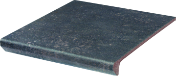 Клинкерная плитка Viano Antracite Kapinos Stopnica Prosta B1a 30x33 Paradyz