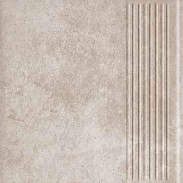 Клинкерная плитка Viano Beige Stopnica Prosta 8.5mm 30x30 Paradyz