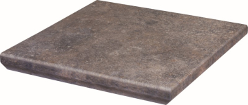 Клинкерная плитка Viano Grys Kapinos Stopnica Narozna B1a 33x33 Paradyz