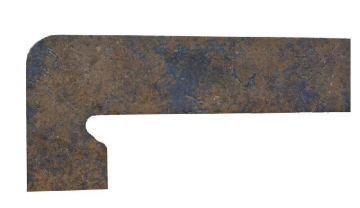 Клинкерная плитка Zanguin METALICA VULCANO IZQUIERDA левый 39.5x17.5 Exagres