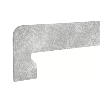 Клинкерная плитка ZANQUIN FIORENTINO PETRA GRIS IZDA. левый 395x175x7,5 Exagres