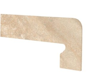 Клинкерная плитка ZANQUIN FIORENTINO PETRA OCRE DCHA. правый 395x175x7,5 Exagres