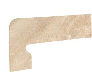 Клинкерная плитка ZANQUIN FIORENTINO PETRA OCRE IZDA. левый 395x175x7,5 Exagres
