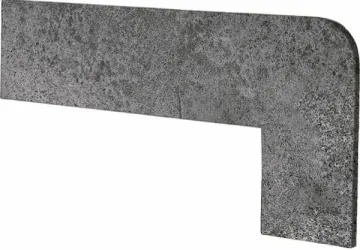 Клинкерная плитка Zanquin Recto Opera Iron Dcha 42.3х17.5 Exagres