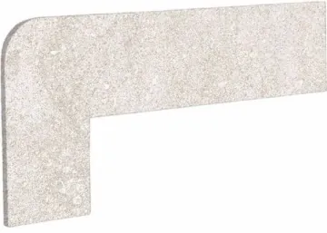 Клинкерная плитка Zanquin Recto Opera Ivory Izqda 42.3х17.5 Exagres