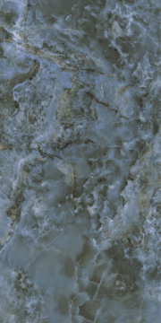 KM6012B0340R Плитка Сен-Тропе синий глянцевый обрезной 60x119,5x0,9 Kerama Marazzi