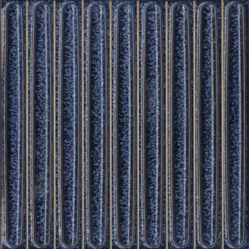 KMD2SOB004BN Плитка Декор чипсет Далия синий глянцевый 20x20x0,95 Kerama Marazzi