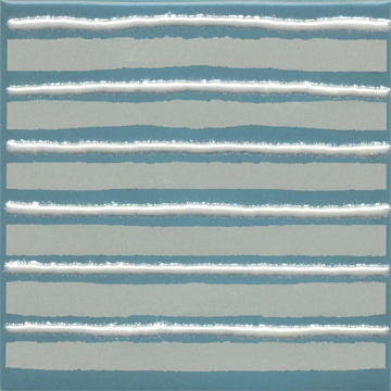 KMD3STA028GN Плитка Декор Бахия 4 бирюзовый глянцевый 9,8x9,8x0,7 Kerama Marazzi