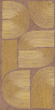 KMD3STA114BR Плитка Декор Руссильон коричневый матовый обрезной 30x60x0,9 Kerama Marazzi