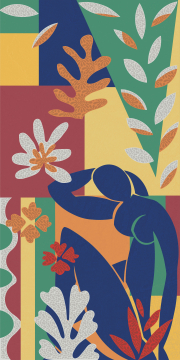 KMD3STA135BR Плитка Декор Матисс 1 матовый обрезной 60x119,5x0,9 Kerama Marazzi