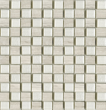 L'Antic Colonial L241709481 Мозаика Time Text Silver Wood 2.3x2.7 G-518 29.5x28.5 L'Antic Colonial