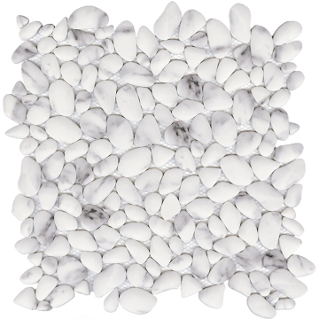 L'Antic Colonial L244009661 Мозаика Boulder Carrara 30.5x30.5x0.6 L'Antic Colonial