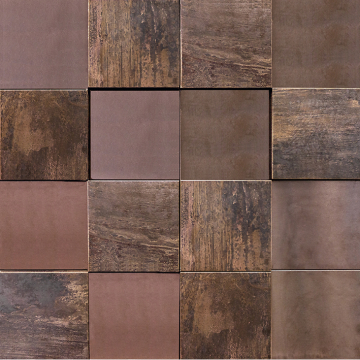 L241713771 Мозаика Metal Bronze 3D Cubes 30x30 L'Antic Colonial