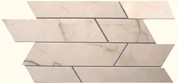 La Faenza Мозаика MK.Chevron Cre Mix 17x35.2 La Faenza