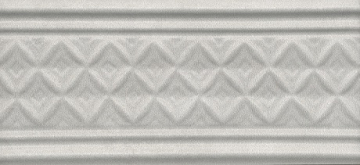 LAA003 Плитка Пикарди структура серый бордюр 15*6.7 Kerama Marazzi