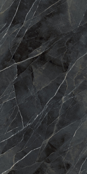 LAMF0M0215_IT Керамогранит Diamond Calacatta Black Bocciardato Book Match A 12+ 162x324 Laminam