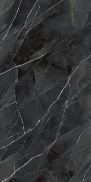 LAMFFM0210_IT Керамогранит Diamond Calacatta Black Lucidato Starlit Book Match B 12+ 162x324 Laminam