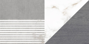 Laparet 34078 Плитка Savage серый узор 25х50 Laparet