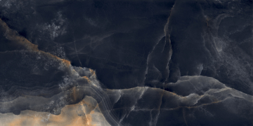 Laparet Керамогранит Interstellar Black чёрный полированный 80х160 Laparet