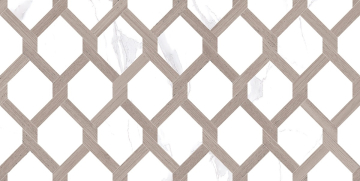 Laparet Плитка 08-00-17-2466 Statuario табачный узор 20х40 Laparet