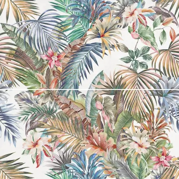 Laparet Плитка OS/A389/2x/48018R Панно Hawai матовый обрезной 80x80 Laparet