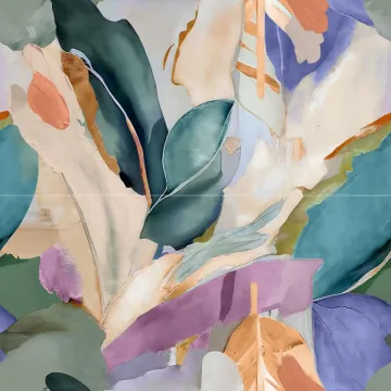 Laparet Плитка OS/B392/2x/48000R Панно Impression blue глянцевый обрезной 80x80 Laparet