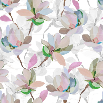 Laparet Плитка OS/B414/3x/13031R Palazzo bianco Панно сатин обрезной 90х90 Laparet