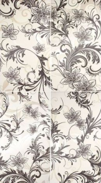 Lasselsberger 1609-0007 Плитка Панно Азур Крем белое 50x90 Lasselsberger