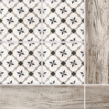 Lasselsberger 7246-0004 Керамогранит (6046-0378) Борджиа декор мозаика 45х45 Lasselsberger