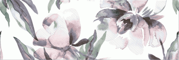 LE 93900A-DEC15S Плитка Blanco Satinado Decor Flor Primavera Rectificado 30x90 Novacera