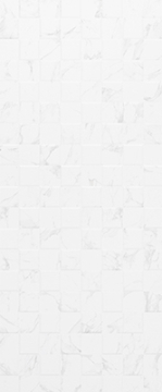 M0427Y29601 Плитка Forza Calacatta White Mosaico 01 25х60 Creto
