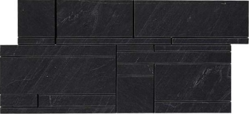 M0AF Мозаика Lavagna Nero Mosaico 30х60 MARAZZI Italy