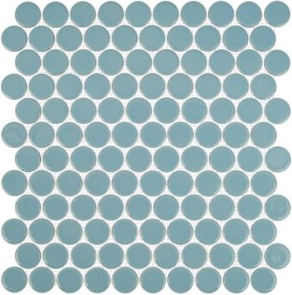 M103 Мозаика Miele Mosaic Light Blue Ø2,65 30x30 Serapool