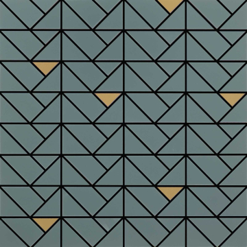 M3JF Мозаика Eclettica Sage Mosaico Bronze 40x40 MARAZZI Italy